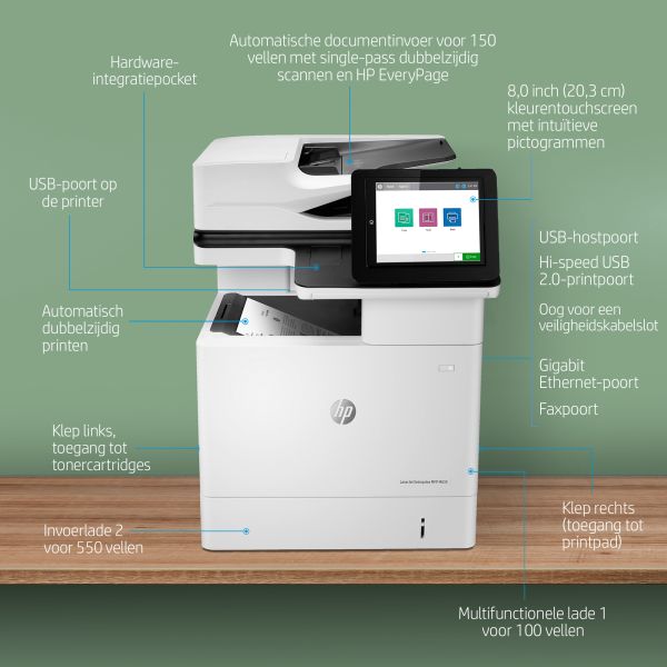 HP LaserJet Enterprise MFP M635h (7PS97A)