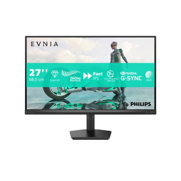 Philips Evnia 3000 27M2N3500PF/00 computer monitor 68,6 cm (27") 2560 x 1440 Pixels Quad HD LCD Zwart (27M2N3500PF)