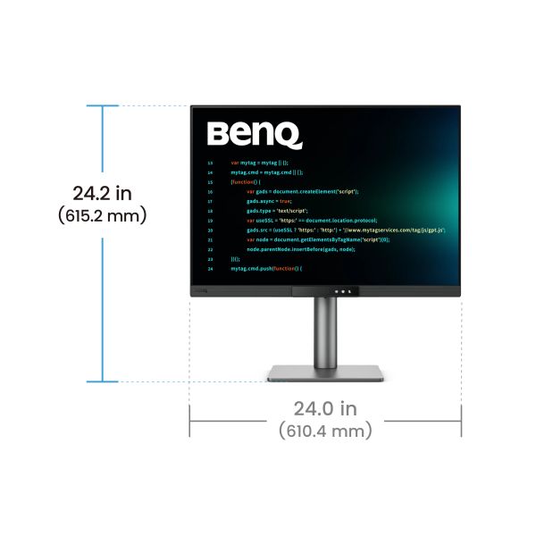 BenQ RD280UG computer monitor 71,6 cm (28.2") 3840 x 2560 Pixels 4K Ultra HD Zwart (9H.LNXLE.EBE)