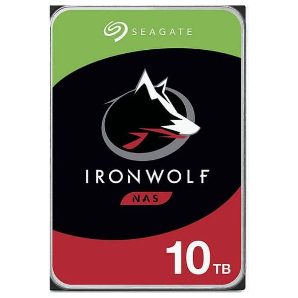 Seagate IronWolf ST10000VN000 interne harde schijf 10 TB 7200 RPM 256 MB 3.5" SATA III (ST10000VN000)