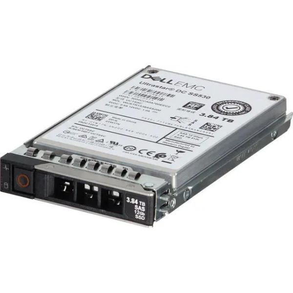 Dell SSD, 3.84TB, 2.5, RI, 512e, (YW17N-RFB)