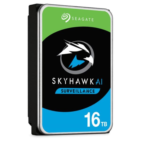 Seagate Surveillance HDD SkyHawk AI 3.5" 16 TB SATA III (ST16000VE002) Seagate Surveillance HDD SkyHawk AI 3.5" 16 TB SATA III (ST16000VE002)