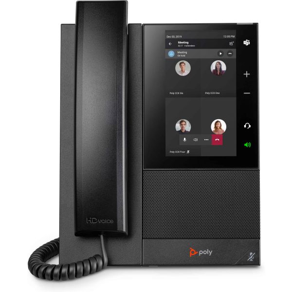 HP Poly CCX 500 Business Media Phone voor Microsoft Teams met PoE-ondersteuning (82Z76AA)