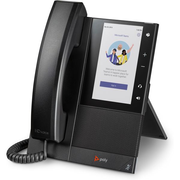 HP Poly CCX 500 Business Media Phone voor Microsoft Teams met PoE-ondersteuning (82Z76AA)