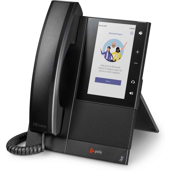 HP Poly CCX 500 Business Media Phone voor Microsoft Teams met PoE-ondersteuning (82Z76AA)
