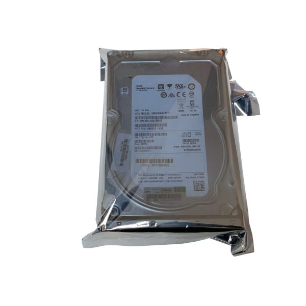 HP 6TB 12G SAS 7.2K LFF 512e (846998-B21-RFB)
