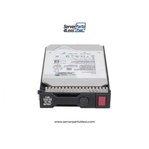 HP HDD 10TB 6G 7.2K LFF SAS MDL (857966-001-RFB)