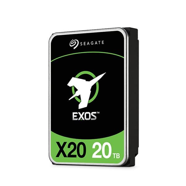 Seagate Enterprise Exos X20 interne harde schijf 20 TB 7200 RPM 3.5" SATA III (ST20000NM007D)
