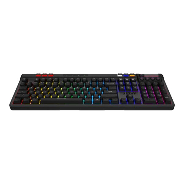 MSI STRIKE PRO WIRELESS toetsenbord Gamen USB + Bluetooth QWERTY Amerikaans Engels Zwart (S11-43DE209-CLA)