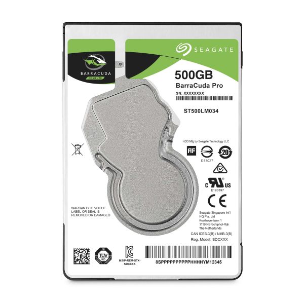 Seagate Barracuda Pro 2.5" 500 GB SATA III (ST500LM034)