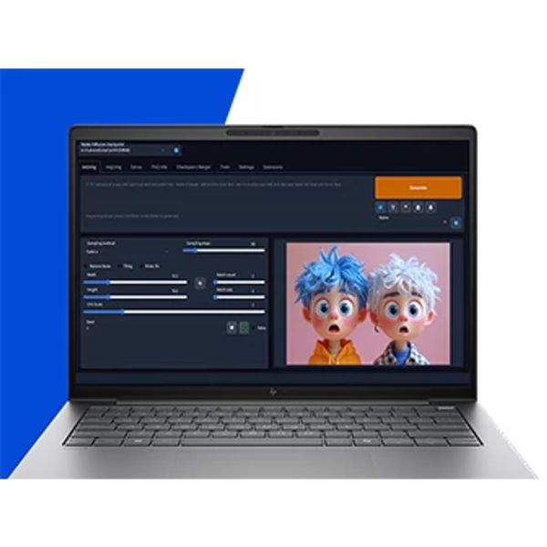 HP ZBook 8 ZB8G1i14 U7 255H 14 32GB/1T PC Intel Intel Core Ultra 7 Mobiel werkstation 35,6 cm (14") WUXGA DDR5-SDRAM 1 TB SSD NVIDIA RTX 500 Ada Wi-Fi 7 (802.11be) Windows 11 Pro AI Workstation, AI PC Zilver (C4DP8EA#ABH)