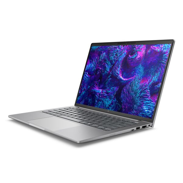 HP ZBook 8 ZB8G1i14 U7 255H 14 32GB/1T PC Intel Intel Core Ultra 7 Mobiel werkstation 35,6 cm (14") WUXGA DDR5-SDRAM 1 TB SSD NVIDIA RTX 500 Ada Wi-Fi 7 (802.11be) Windows 11 Pro AI Workstation, AI PC Zilver (C4DP8EA#ABH)