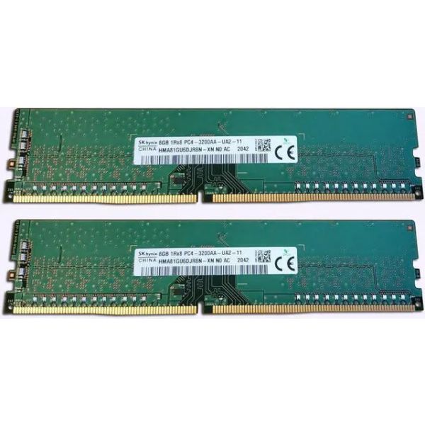 SK Hynix 8GB DDR4-2666MHz UDIMM 1Rx8 PC4 (HMA81GU6DJR8N-XN)