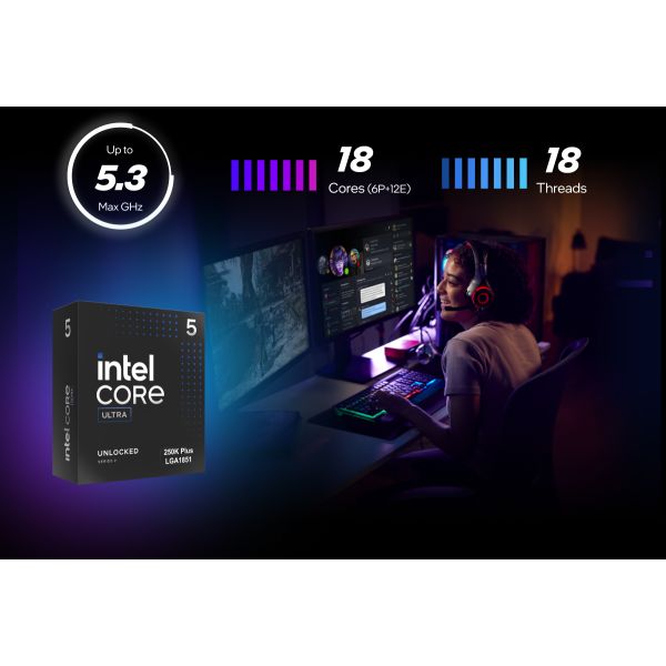 Intel Cpu Ultra 7 250K, box | BX80768250K (BX80768250K)
