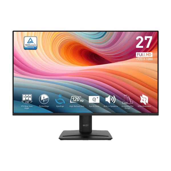 MSI PRO MP275 E14L 27 FHD IPS-Monitor 144 Hz 4 ms HDMI VGA Schwarz (9S6-3PF0CM-003) (9S6-3PF0CM-003)
