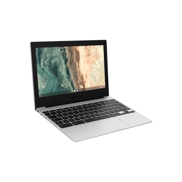 Samsung Galaxy Chromebook Go Intel® Celeron® N4500 29,5 cm (11.6") HD 4 GB LPDDR4x-SDRAM 64 GB eMMC Wi-Fi 6 (802.11ax) ChromeOS Zilver (XE310XDA-KA1UK)