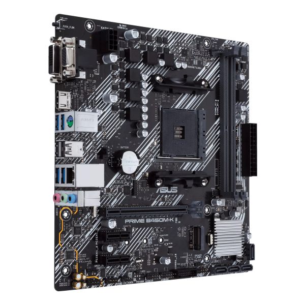 ASUS Prime B450M-K II AMD B450 Socket AM4 micro ATX (PRIME B450M-K II) ASUS Prime B450M-K II AMD B450 Socket AM4 micro ATX