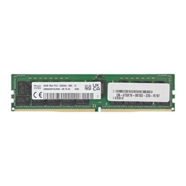 SK Hynix 32GB DDR4-3200 2Rx4 Registered Memory (HMA84GR7DJR4N-XN)