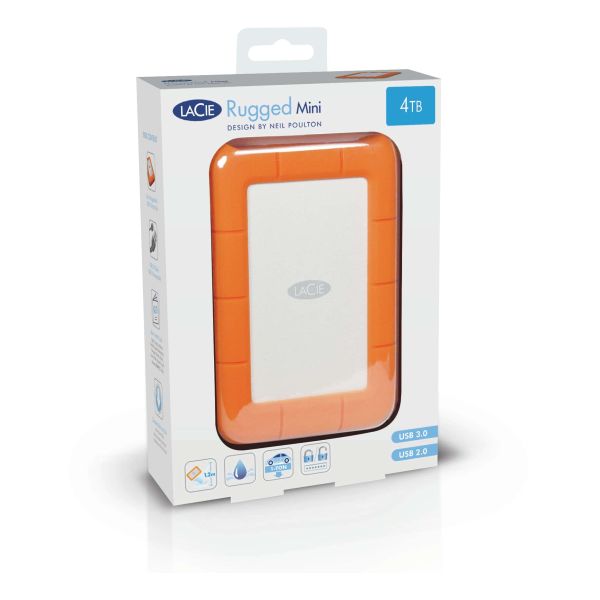 LaCie Rugged 2000 GB Oranje (STHR2000800)