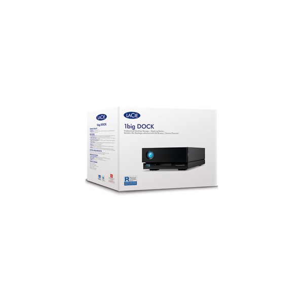 LaCie 1big Dock externe harde schijf 18000 GB Zwart (STHS18000800)