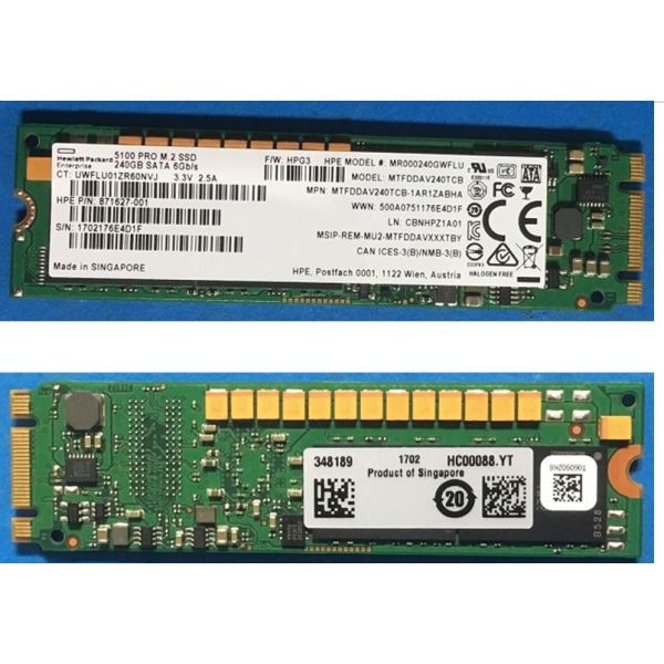 HP 240GB SATA M.2 2280 (MR000240GWFLU-RFB)