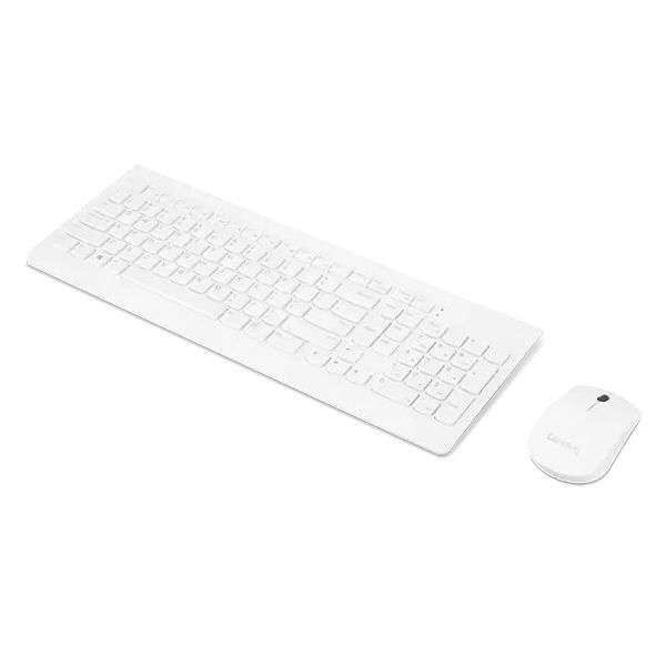 Lenovo GX30W75336 toetsenbord Inclusief muis Universeel USB + Bluetooth QWERTY Wit