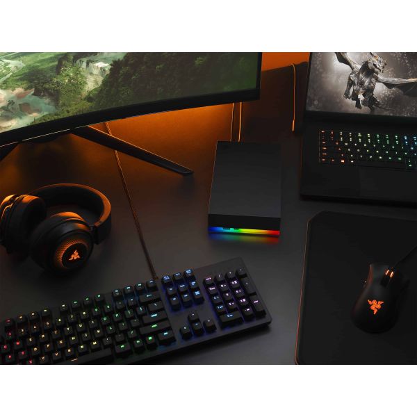Seagate FireCuda Gaming Hub externe harde schijf 8000 GB Zwart (STKK8000400)