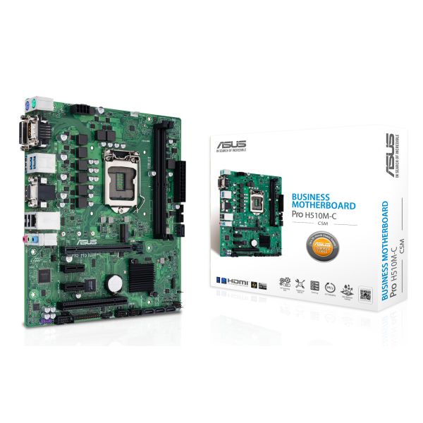 ASUS PRO H510M-C/CSM Intel H510 LGA 1200 (Socket H5) micro ATX (90MB17K0-M0EAYC)