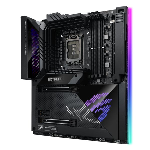 ASUS ROG MAXIMUS Z690 EXTREME Intel Z690 LGA 1700 Verlengd ATX (90MB18H0-M0EAY0) ASUS ROG MAXIMUS Z690 EXTREME Intel Z690 LGA 1700 Verlengd ATX (90MB18H0-M0EAY0)
