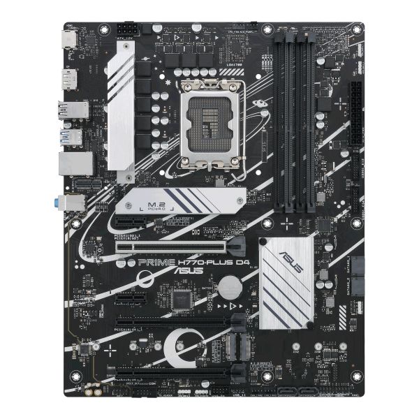 ASUS PRIME H770-PLUS D4 Intel H770 LGA 1700 ATX (90MB1CU0-M0EAY0)