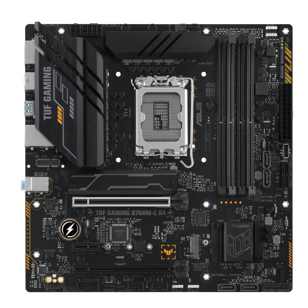 ASUS TUF GAMING B760M-E D4 Intel B760 LGA 1700 micro ATX (90MB1E90-M1EAY0)