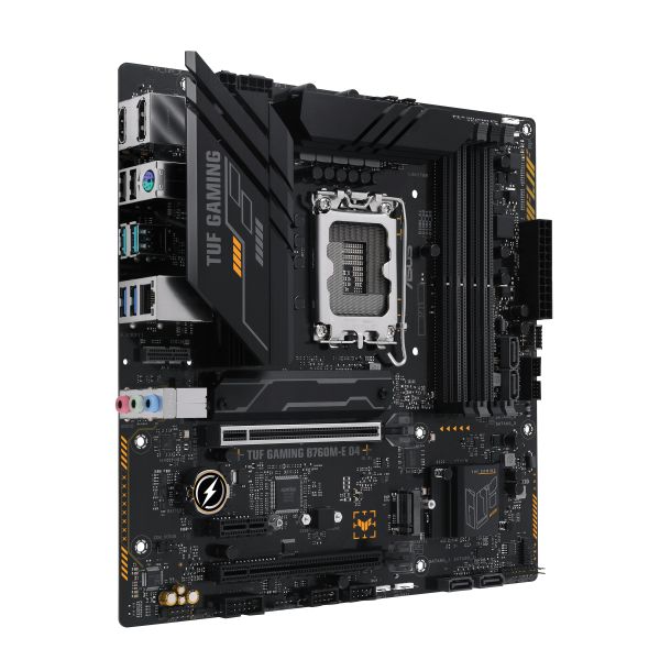 ASUS TUF GAMING B760M-E D4 Intel B760 LGA 1700 micro ATX (90MB1E90-M1EAY0) ASUS TUF GAMING B760M-E D4 Intel B760 LGA 1700 micro ATX (90MB1E90-M1EAY0)
