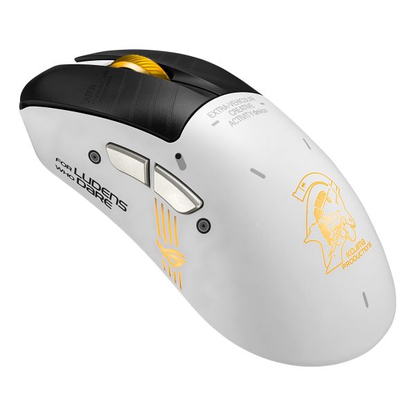 ASUS ROG Keris II Origin-KJP muis Gamen Rechtshandig RF Wireless + Bluetooth + USB Type-A Optisch 42000 DPI (90MP04L0-BMUA10)