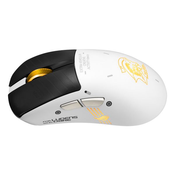 ASUS ROG Keris II Origin-KJP muis Gamen Rechtshandig RF Wireless + Bluetooth + USB Type-A Optisch 42000 DPI (90MP04L0-BMUA10)