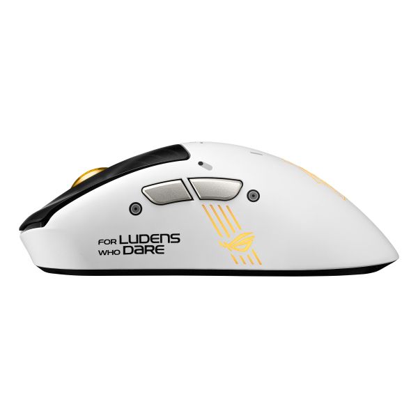 ASUS ROG Keris II Origin-KJP muis Gamen Rechtshandig RF Wireless + Bluetooth + USB Type-A Optisch 42000 DPI (90MP04L0-BMUA10)
