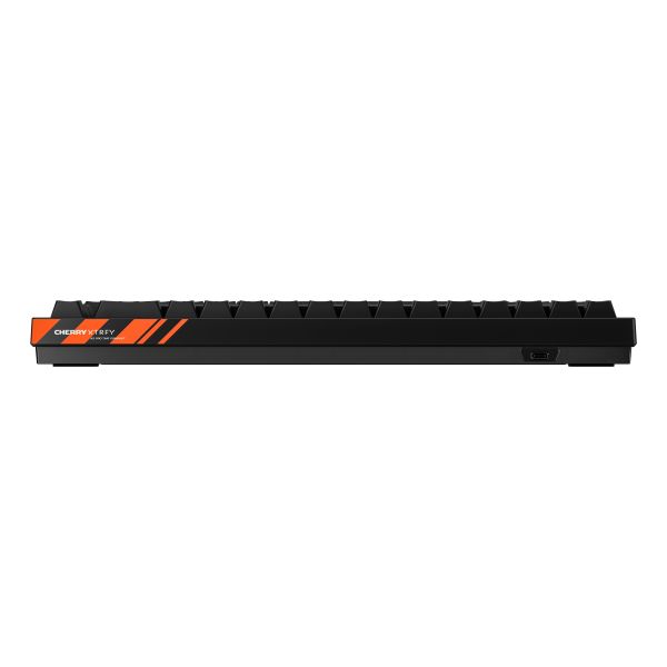CHERRY K5 PRO TMR COMPACT toetsenbord Gamen USB QWERTY Scandinavisch Zwart, Oranje (G8E-24200LACAPN-2)