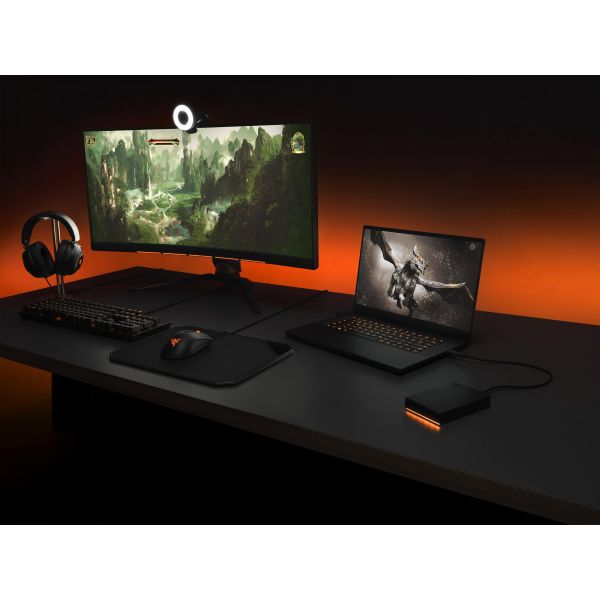 Seagate Game Drive FireCuda externe harde schijf 5 TB Micro-USB B 3.2 Gen 1 (3.1 Gen 1) Zwart (STKL5000400)