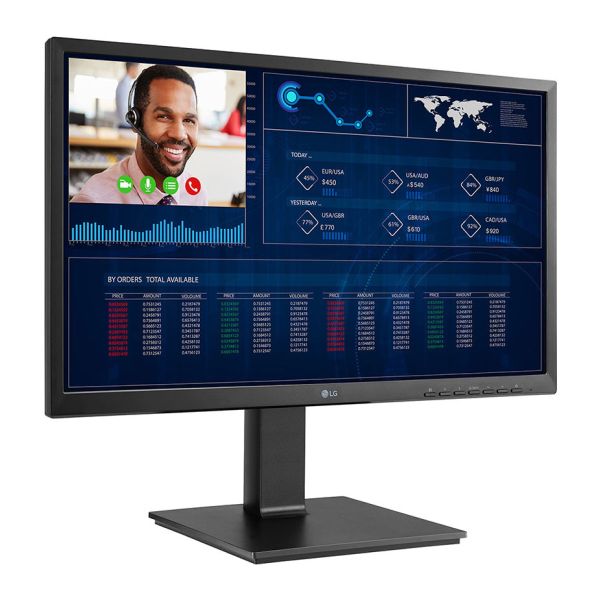 LG 24CQ650N-6N All-in-One PC/workstation Intel® Celeron® N5105 60,5 cm (23.8") 1920 x 1080 Pixels All-in-One thin client 4 GB DDR4-SDRAM 16 GB eMMC Wi-Fi 6 (802.11ax) Zwart (24CQ650N-6N)