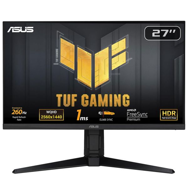 ASUS TUF Gaming VG27AQML1A computer monitor 68,6 cm (27") 2560 x 1440 Pixels Wide Quad HD LCD Zwart (90LM05Z0-B07370)