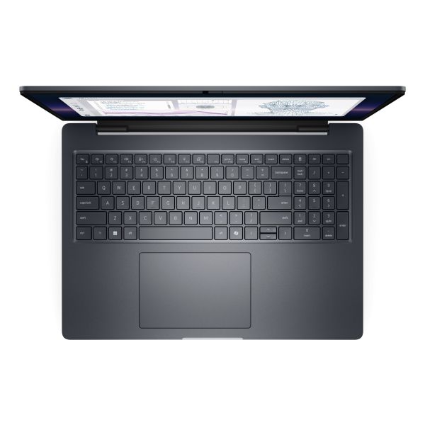 DELL Pro Max 16 Plus MB16250 Intel Core Ultra 7 265HX Mobiel werkstation 40,6 cm (16") Full HD+ 32 GB DDR5-SDRAM 1 TB SSD NVIDIA RTX PRO 2000 Blackwell Wi-Fi 7 (802.11be) Windows 11 Pro Engels Zwart (BTO104_MB16250_EMEA)