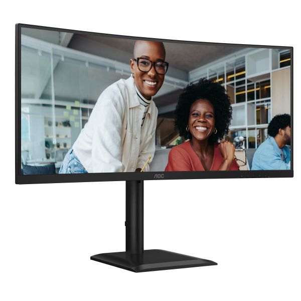 AOC CU34E4C computer monitor 86,4 cm (34") 3440 x 1440 Pixels Zwart (CU34E4C)