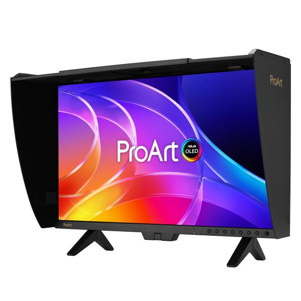 ASUS ProArt OLED PA27USD computer monitor 67,3 cm (26.5") 3840 x 2160 Pixels 4K Ultra HD QD-OLED Zwart (90LM04N0-B01371)