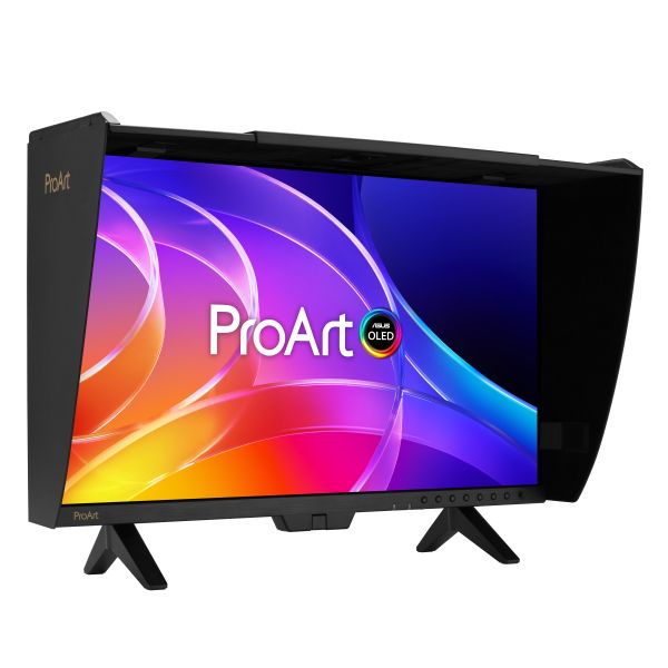 ASUS ProArt OLED PA27USD computer monitor 67,3 cm (26.5") 3840 x 2160 Pixels 4K Ultra HD QD-OLED Zwart (90LM04N0-B01371)