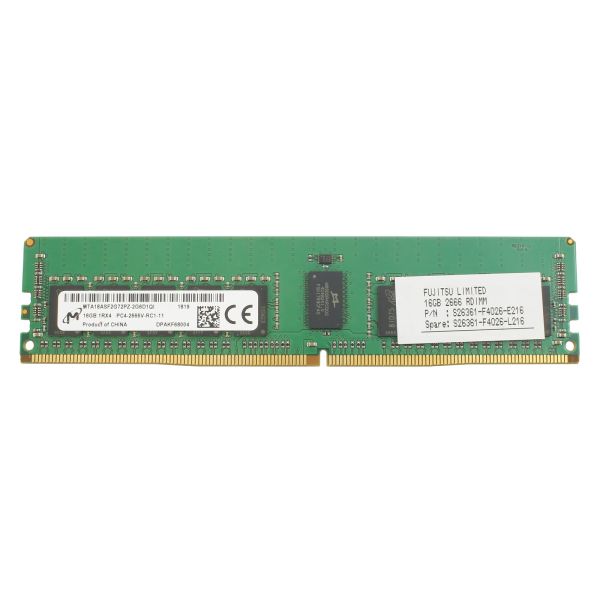 Fujitsu 16GB DDR4-2666MHz 1Rx4 RDIMM (S26361-F4026-L216)