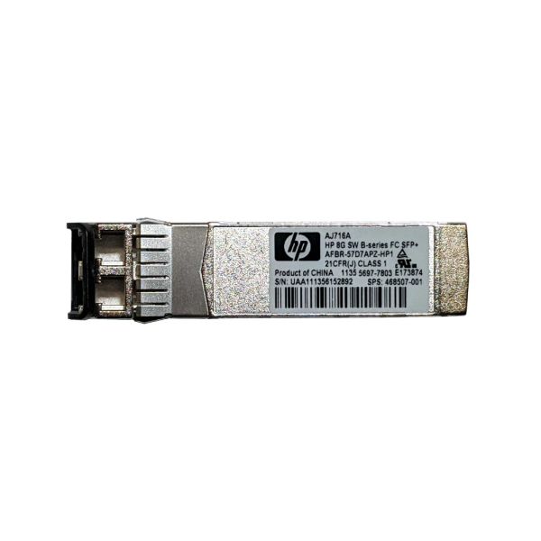 HP 8GB ShortWave B-Series Fibre Channel SFP+ (AJ716A)