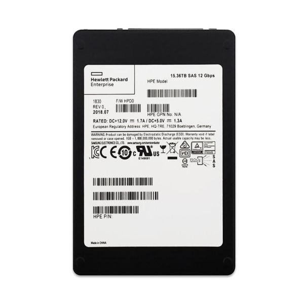 HP 15.36TB SAS SFF (2.5in) SSD (P08737-001-RFB)