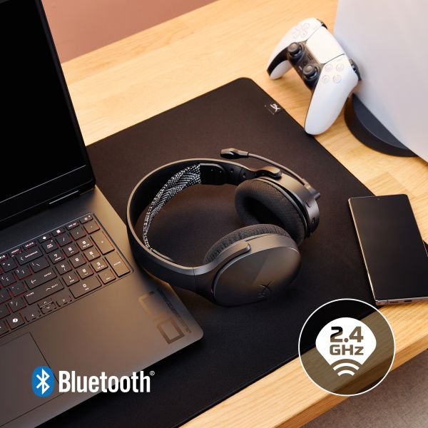 HyperX Cloud Jet - Wireless Gaming Headset (zwart) (AJ0T1AA) HyperX Cloud Jet - Wireless Gaming Headset (zwart) (AJ0T1AA)