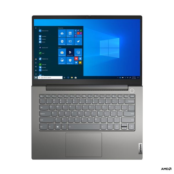 Lenovo ThinkBook 14 G3 ACL AMD Ryzen™ 5 5500U Laptop 35,6 cm (14") Full HD 8 GB DDR4-SDRAM 256 GB SSD Wi-Fi 6 (802.11ax) Windows 10 Pro Scandinavisch Grijs (21A2002HMX)