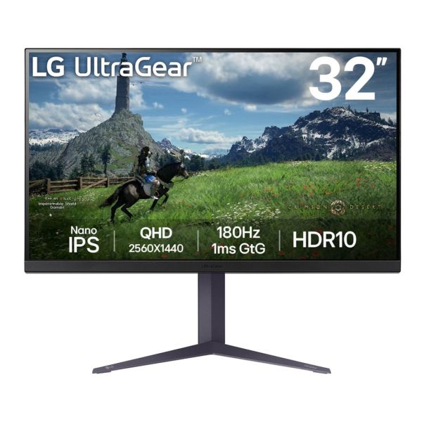 LG 32GS85QX-B computer monitor 81,3 cm (32") 2560 x 1440 Pixels Quad HD Zwart (32GS85QX-B)