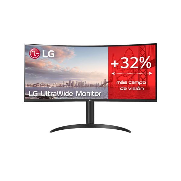 LG 34WP75CP-B computer monitor 86,4 cm (34") 3440 x 1440 Pixels Wide Quad HD LCD Zwart (34WP75CP-B.APD)